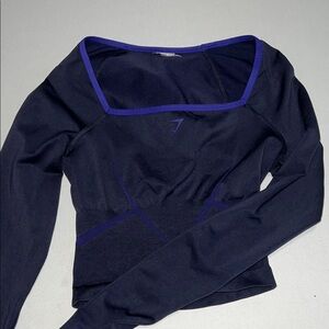 gymshark apex lift seamless long sleeve crop